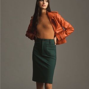 Green - The Colette skirt by Maeve (Small)